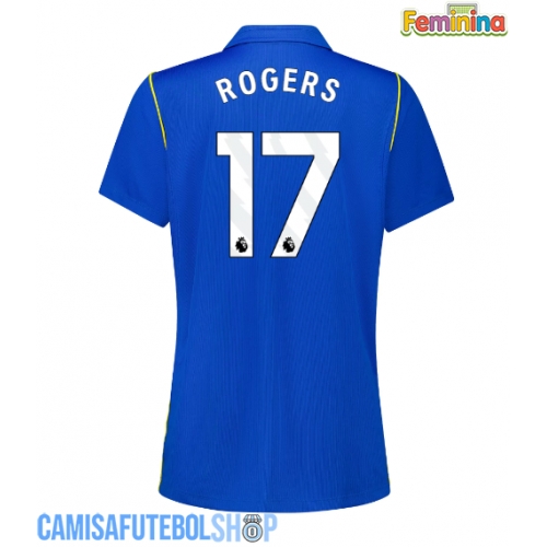 Camisa de time de futebol Chelsea Morgan Rogers #17 Replicas 1º Equipamento Feminina 2026-27 Manga Curta